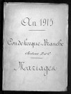 COUDEKERQUE-BRANCHE - Section D et C / M [1915 - 1915]