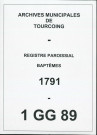 TOURCOING / B [1791 - 1791]