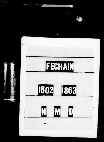 FECHAIN / NMD [1802-1845]