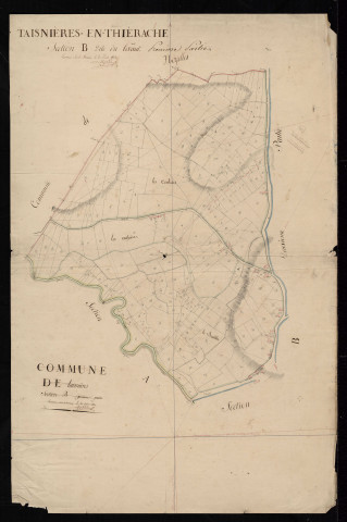 TAISNIERES-EN-THIERACHE - 1813, - 1868