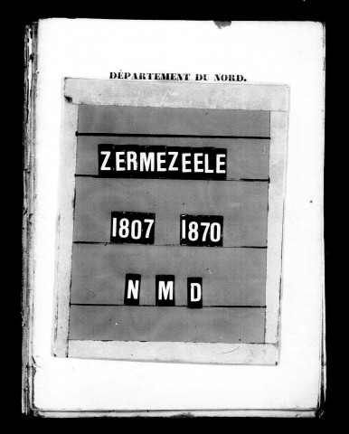 ZERMEZEELE / NMD [1857-1870]