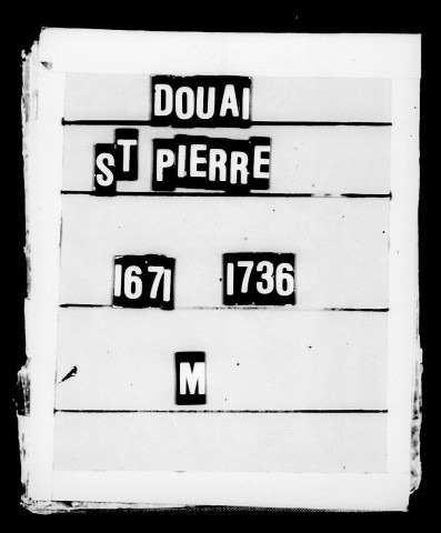 DOUAI (ST PIERRE) / M,S, Ta [1613-1736]