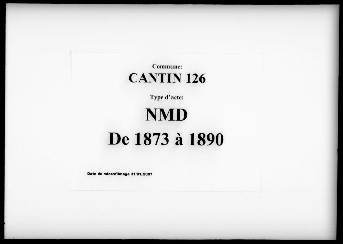 CANTIN / NMD, Ta [1873-1890]