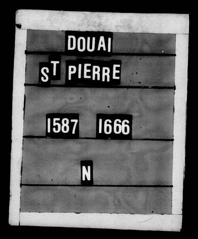 DOUAI (ST PIERRE) / B [1587-1666]