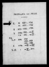 NOYELLES-SUR-SELLE / B,M [1687-1736]