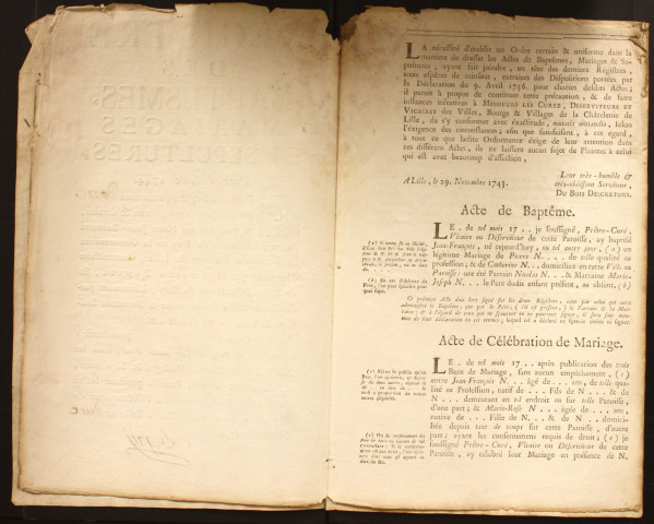 CAMPHIN-EN-CAREMBAULT / BMS [1744-1755]