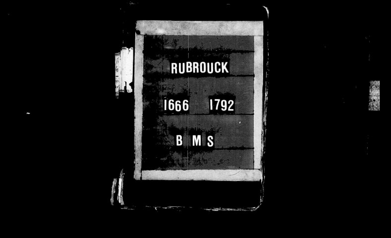 RUBROUCK / TBS [1666-1792]