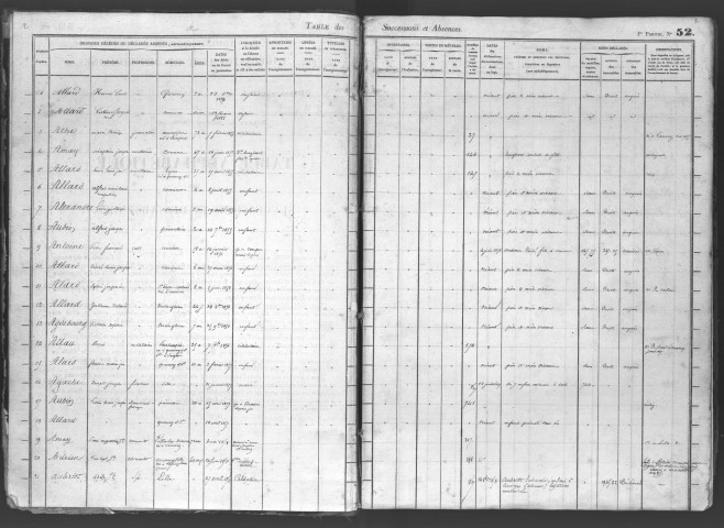 QUESNOY-SUR-DEULE / 3Q - 427 / 8 [1854 - 1860]