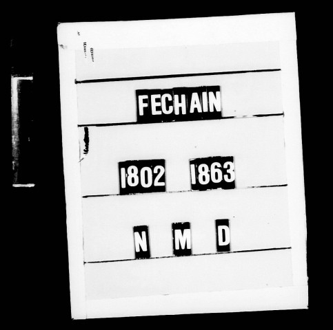 FECHAIN / NMD [1845-1867]