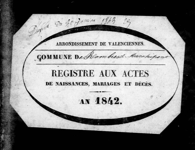 ROMBIES-ET-MARCHIPONT / NMD [1842-1871]