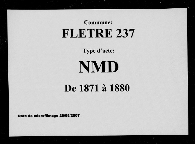 FLETRE / NMD [1871-1880]