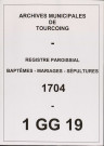 TOURCOING / B [1704 - 1704]