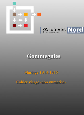 GOMMEGNIES / M [1914 - 1915]