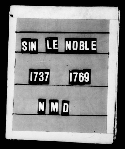 SIN-LE-NOBLE / BMS [1737-1758]