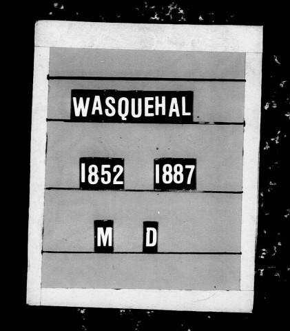 WASQUEHAL / M [1852-1887]