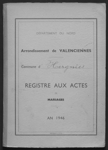 HERGNIES / M [1946 - 1946]