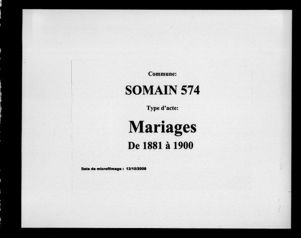 SOMAIN / M [1881-1900]
