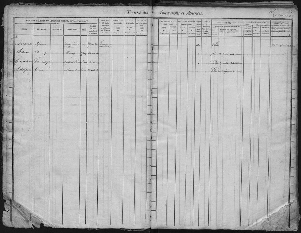 BOUCHAIN / 3Q - 108 / 12 [1836 - 1841]