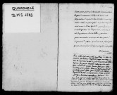 QUAROUBLE / BMS [1783-1784]