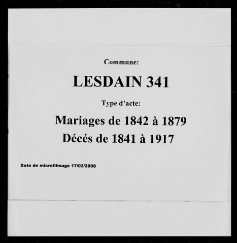 LESDAIN / M (1842-1879), D (1841-1917) [1841-1917]