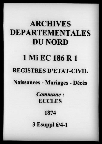 ECCLES / NMD [1874-1897]