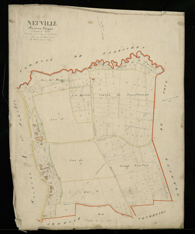NEUVILLE-EN-AVESNOIS - 1831, - 1928