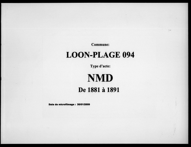 LOON-PLAGE / NMD [1881-1891]