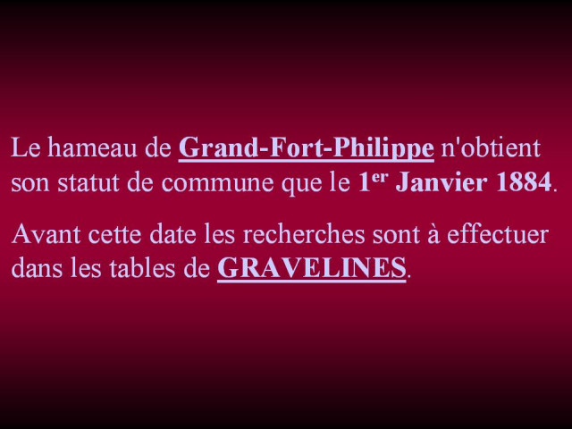 GRAND-FORT-PHILIPPE / 1823-1832