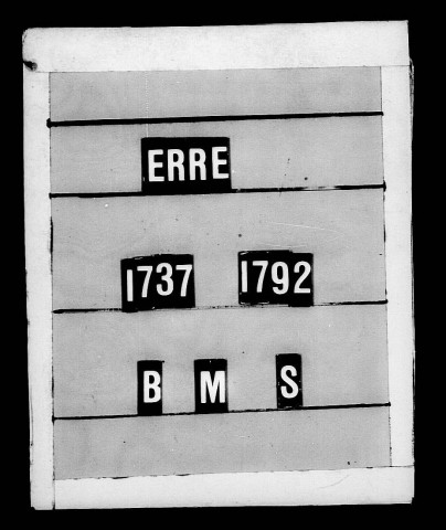 ERRE / BMS, NMD [1761-1828]