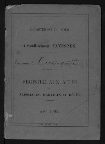 GUSSIGNIES / NMD [1902 - 1902]