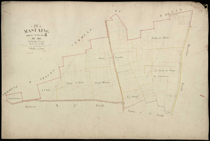 MASTAING - 1851