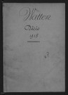 WATTEN / D [1915 - 1915]