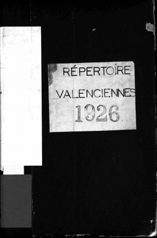 1926 : VALENCIENNES