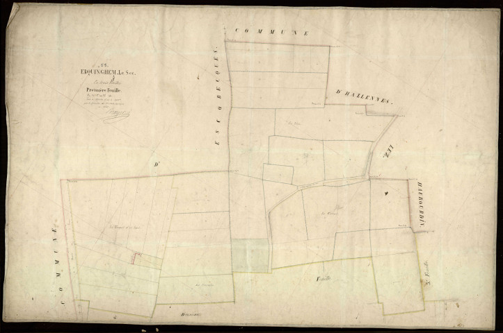 ERQUINGHEM-LE-SEC - 1862