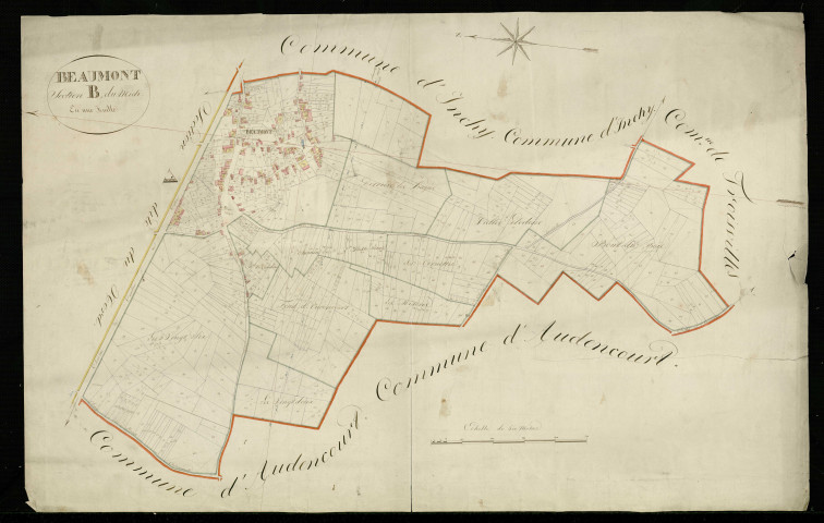 BEAUMONT-EN-CAMBRESIS - 1826