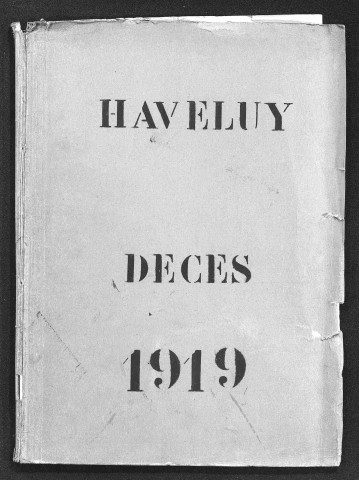 HAVELUY / D [1919 - 1919]