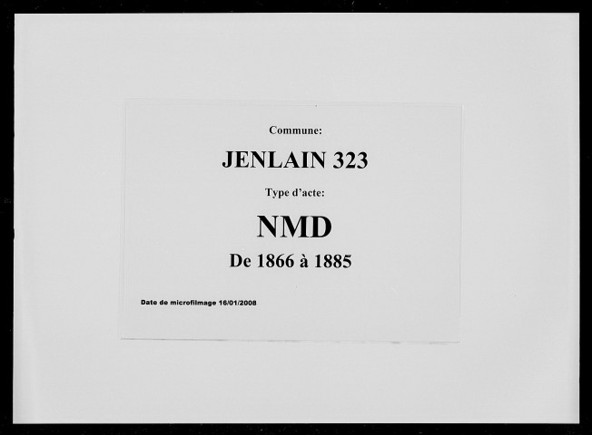 JENLAIN / NMD [1866-1885]