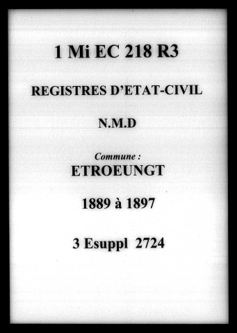 ETROEUNGT / NMD [1889-1897]