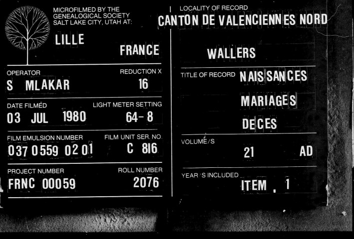 WALLERS / NMD [1827-1845]