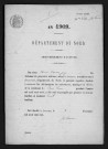 BAS-LIEU / NMD [1909 - 1909]