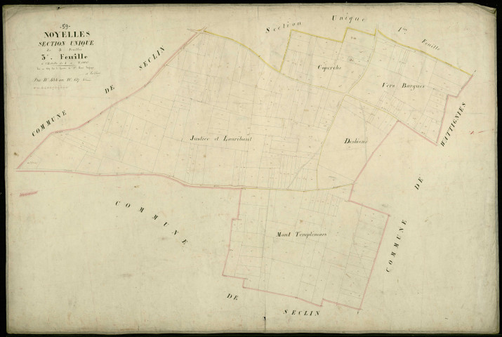 NOYELLES-LES-SECLIN - 1857