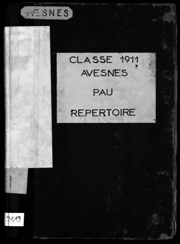 1911 : AVESNES