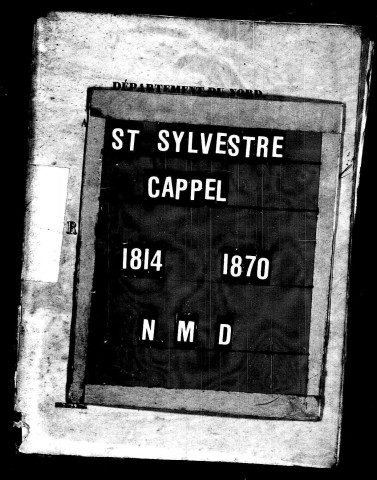 SAINT-SYLVESTRE-CAPPEL / NMD [1855-1870]