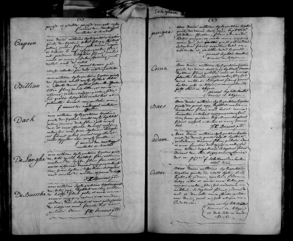 COUDEKERQUE / BMS (extraits) [1735-1735]