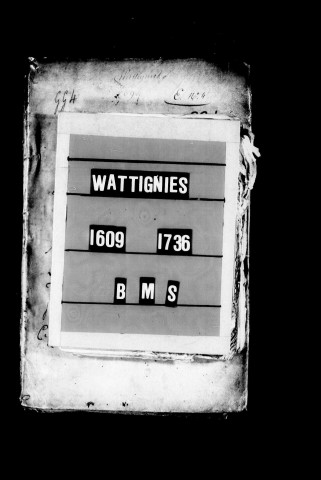 WATTIGNIES / BMS [1609-1792]