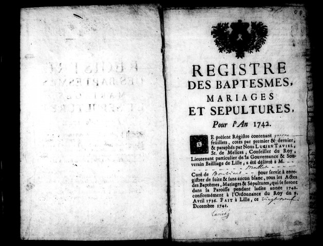 BOUVINES / BMS [1739-1745]