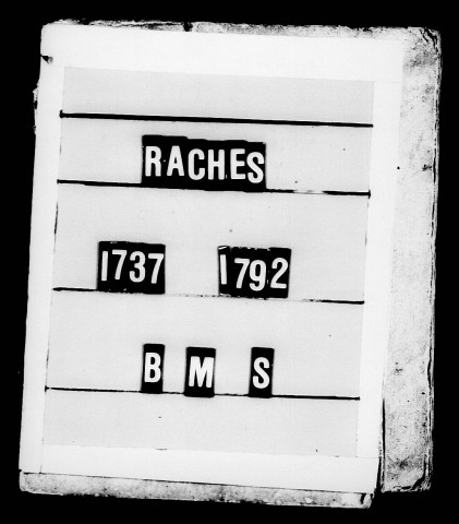 RACHES / BMS [1786-1792]