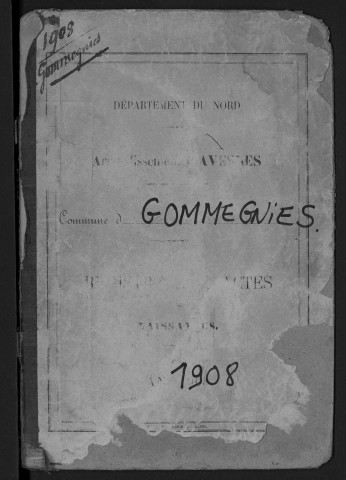 GOMMEGNIES / N [1908 - 1908]