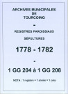 TOURCOING / S [1778 - 1778]