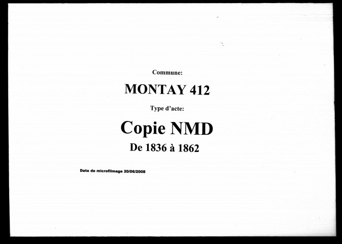 MONTAY / NMD (copie) [1836-1862]